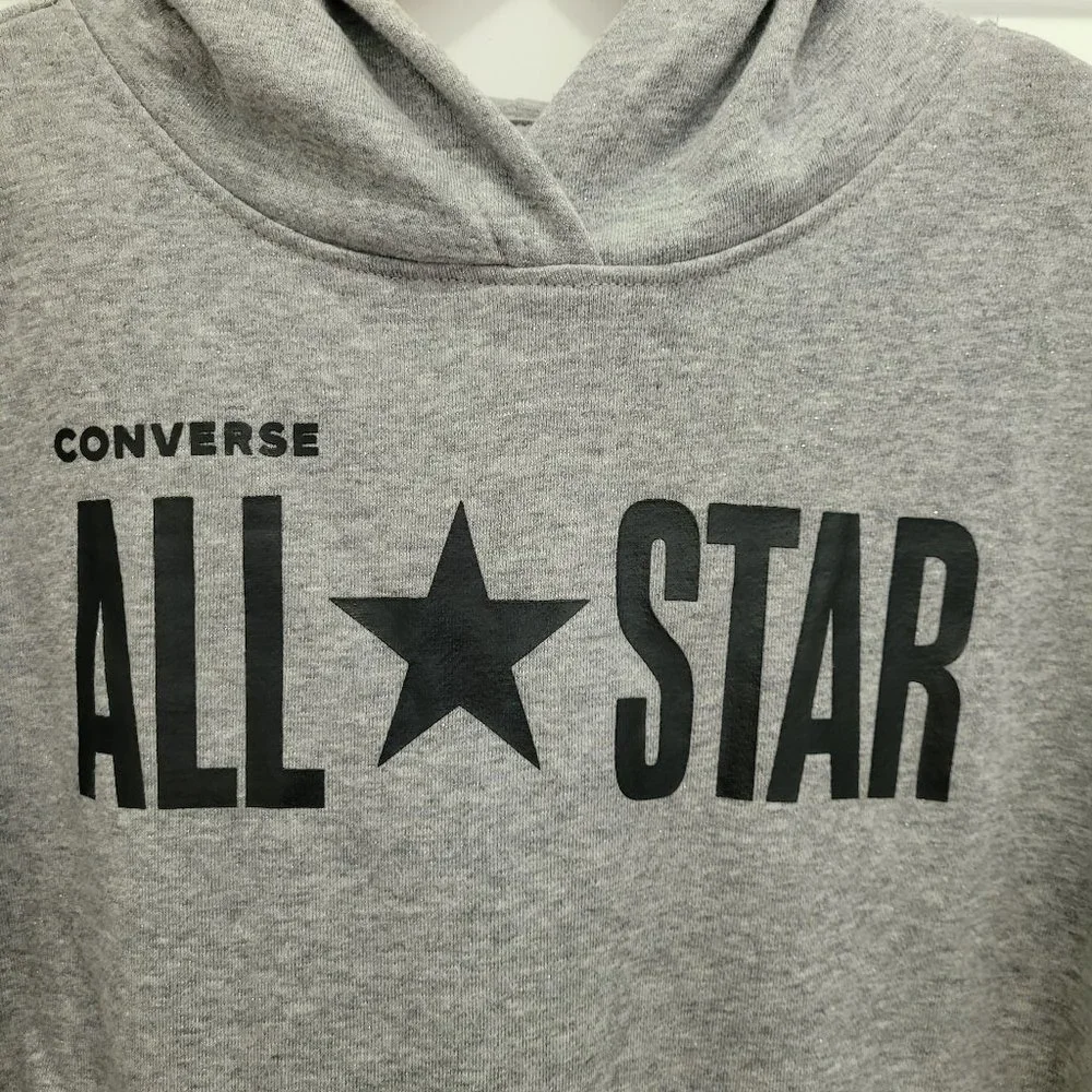 NWT Converse French Terry Boxy Hoodie Size L